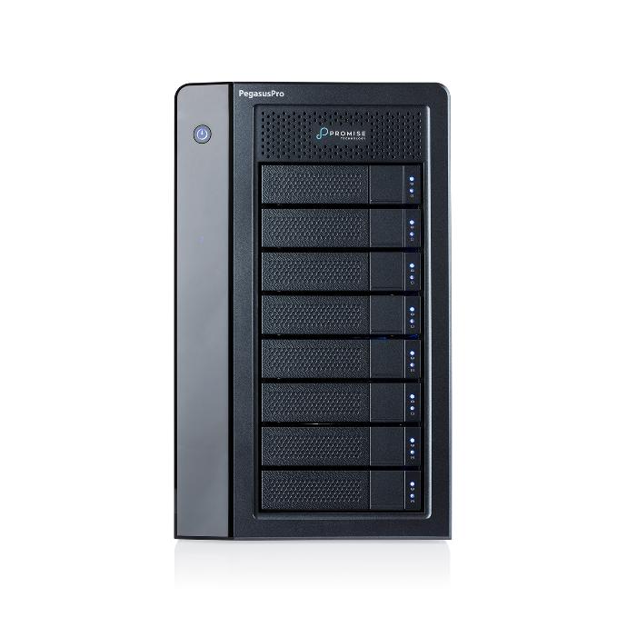 Promise PegasusPro R8 BOX Memory:16GB*2 HDD:SATA3 5inch*4TB*8 CPU i5 and 2M Thunderbolt3 cable