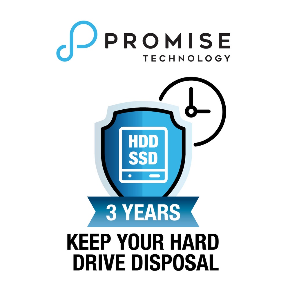 Promise  3-Year Keep Your Hrad Drive Disposal Option (per chassis) Vess R3600/J3000